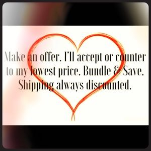 Make an offer. Bundle & Save. Shipping discounted.